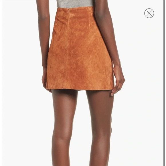 NWT Blank NYC El Dorado Leather Mini Skirt - Picture 3 of 13